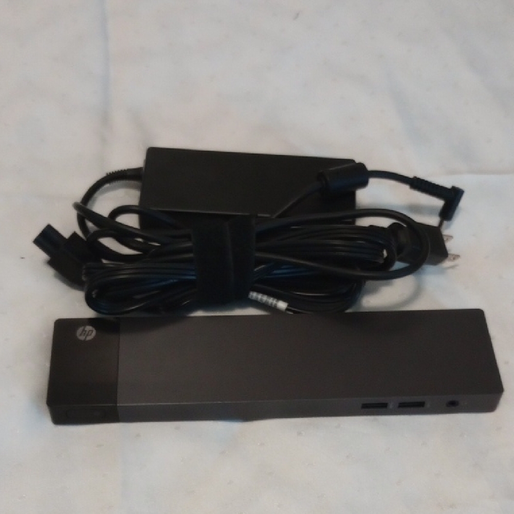 HP Black Laptop Docking Station